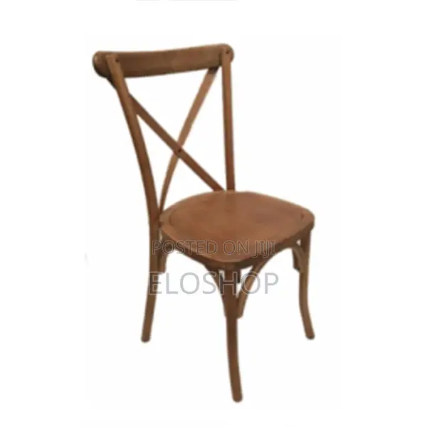 Brown Crossback Chairs for Rent