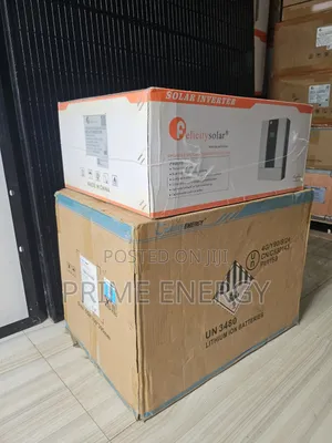 Felicity 3kva Hybrid Inverter 24v & Cworth Energy 5kwh Lithium Battery