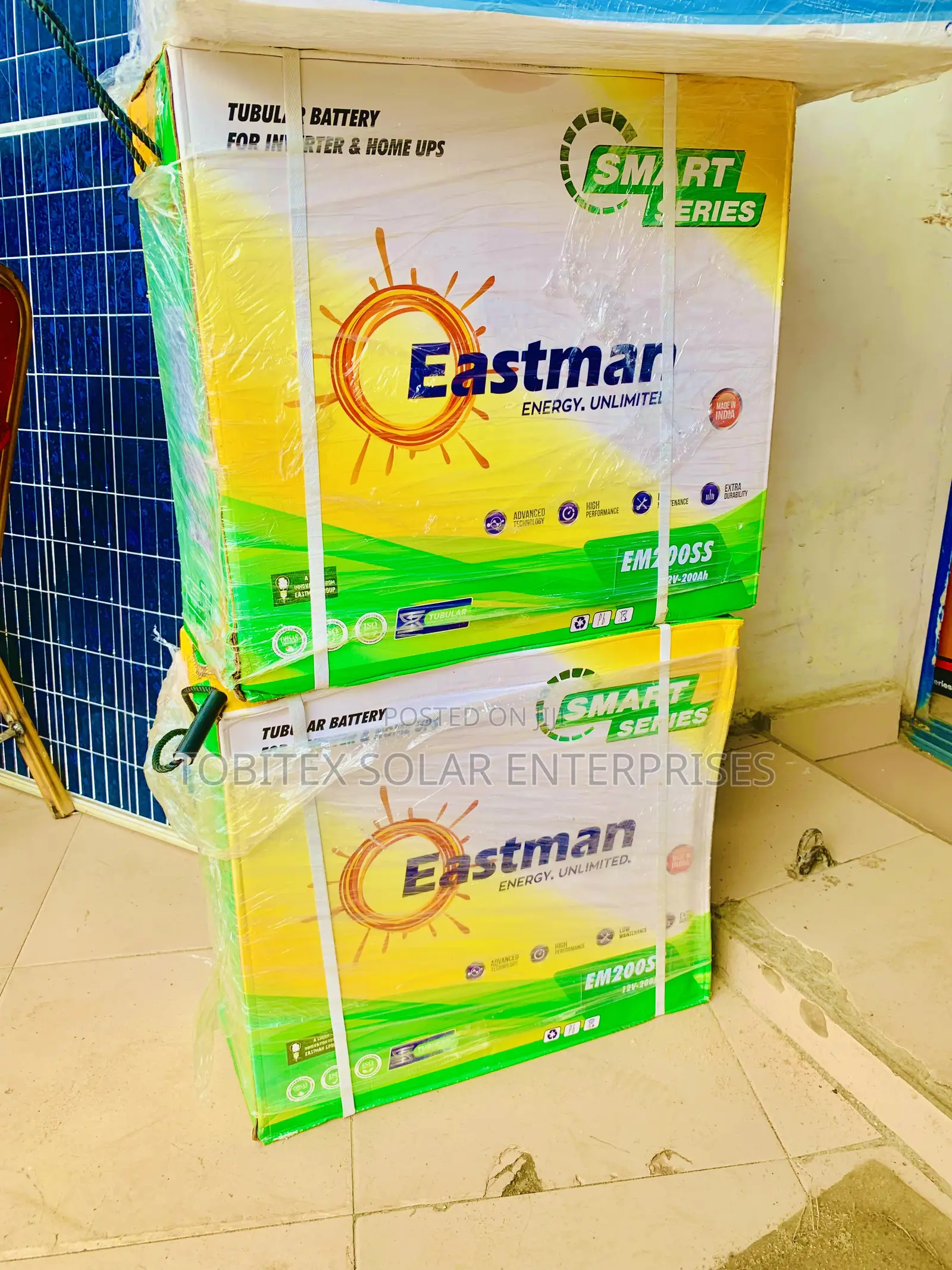 Eastman Solar Batteries Smart Series
