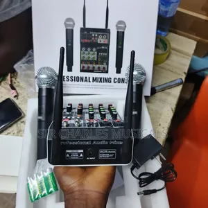 High Quality Imc 4 Channel Mixer With Wireless Microphone