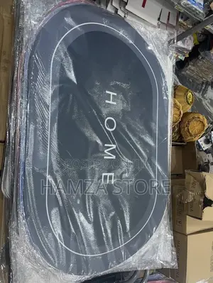 Oval-Shaped, Super Absorbent Footmat