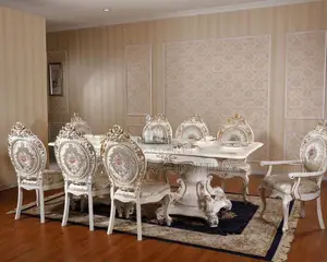 New Modern Royal Adjustable Dinning Table Set 8 Seaters