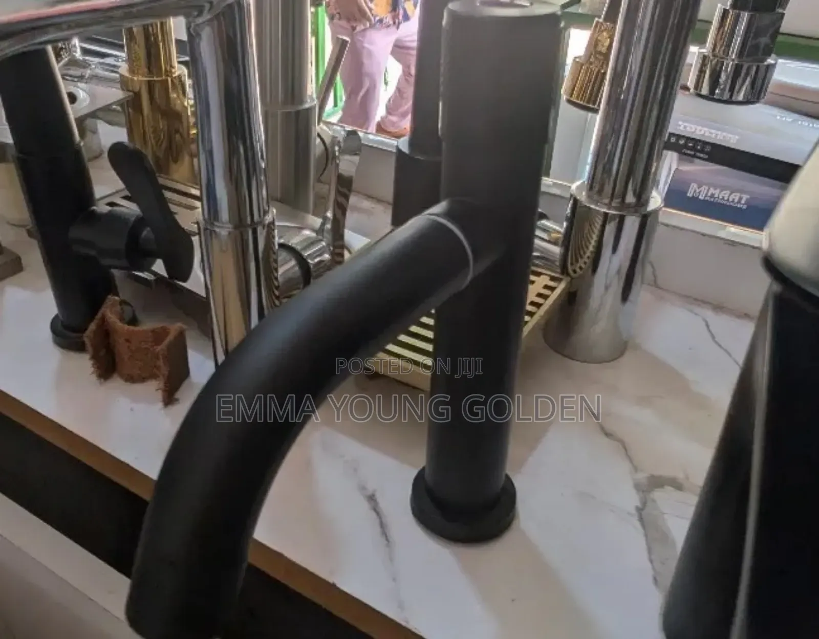 Matt Black Basin Tap