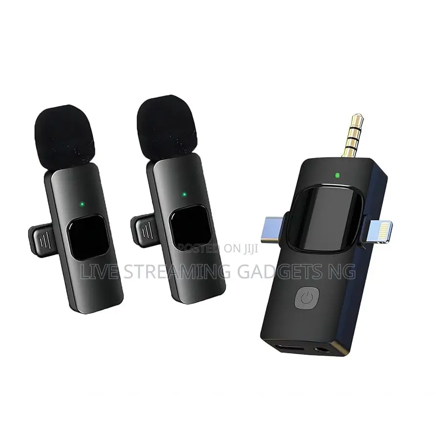 3n1 Lapel / Lavalier Microphone for iPhone , Android Type C