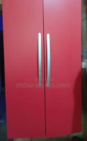 Red Kitchen Cabinets