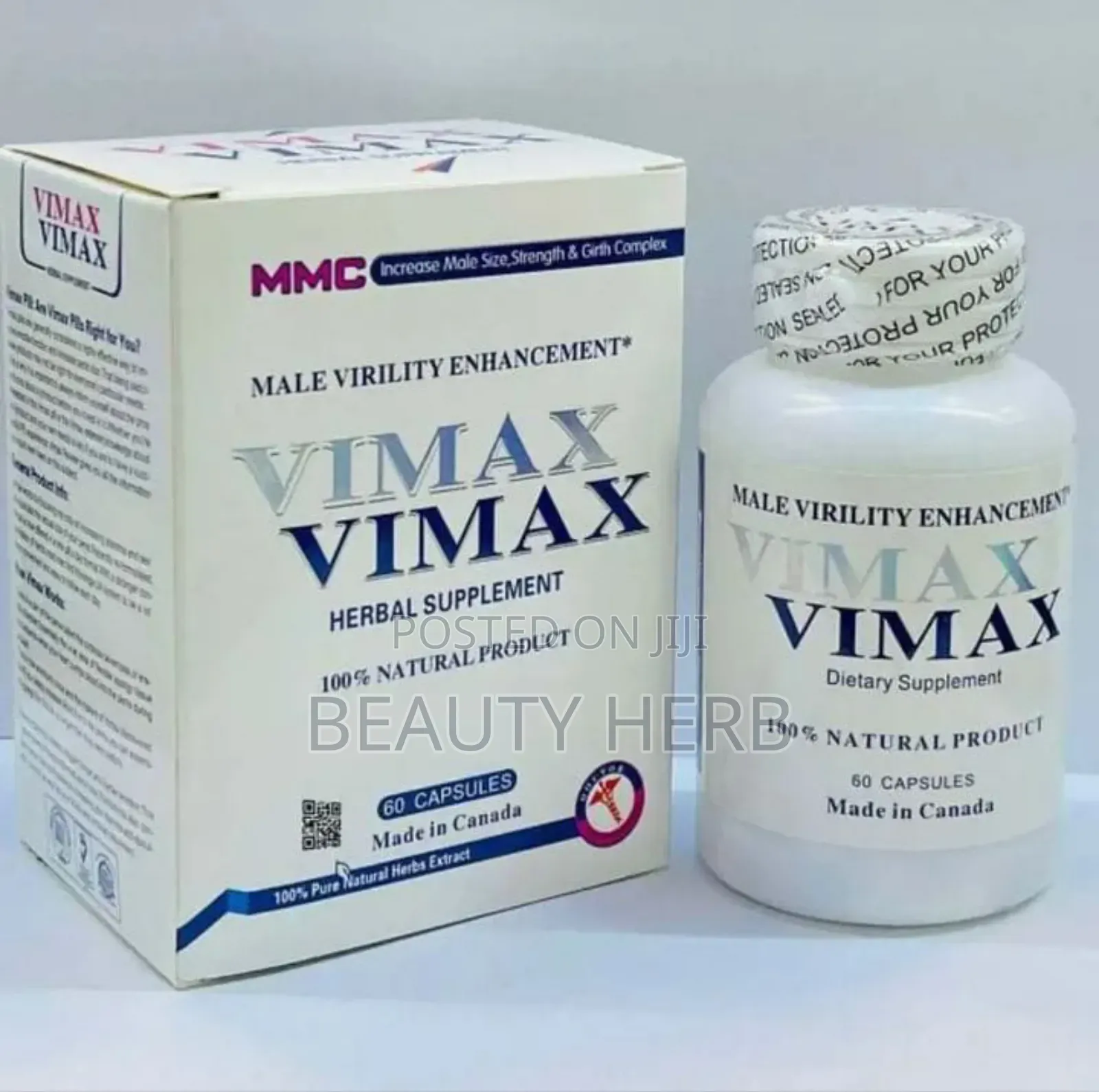 Original Vimax Pen*S Enlargement and Strong Erection Supplement
