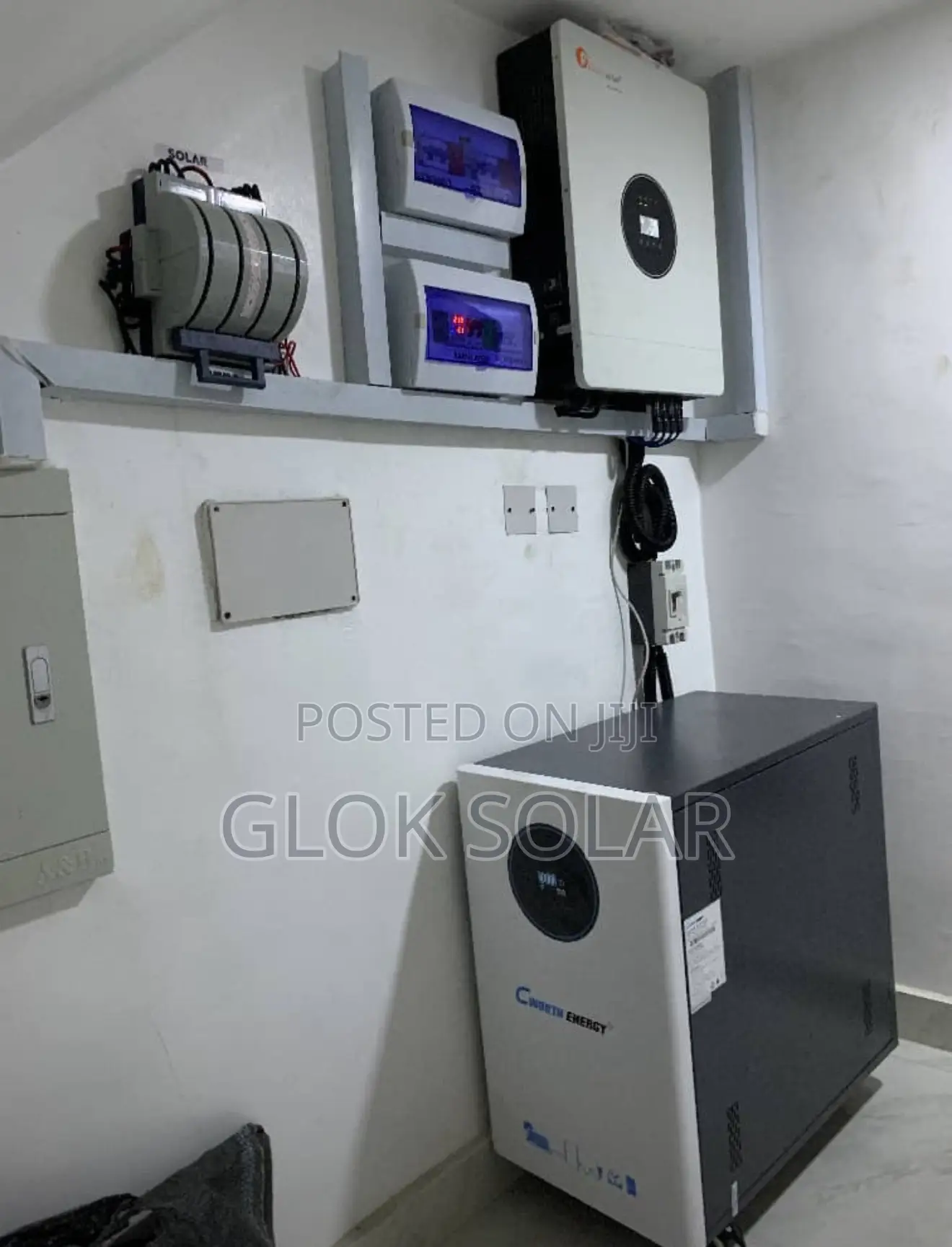 Complete Installation of 15kwh 51.2v/8kva Ivem Set Up