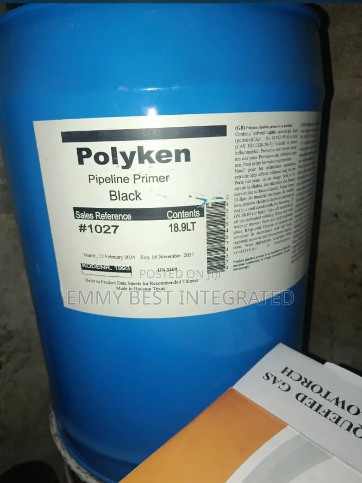 Polyken Pipeline Primer Black