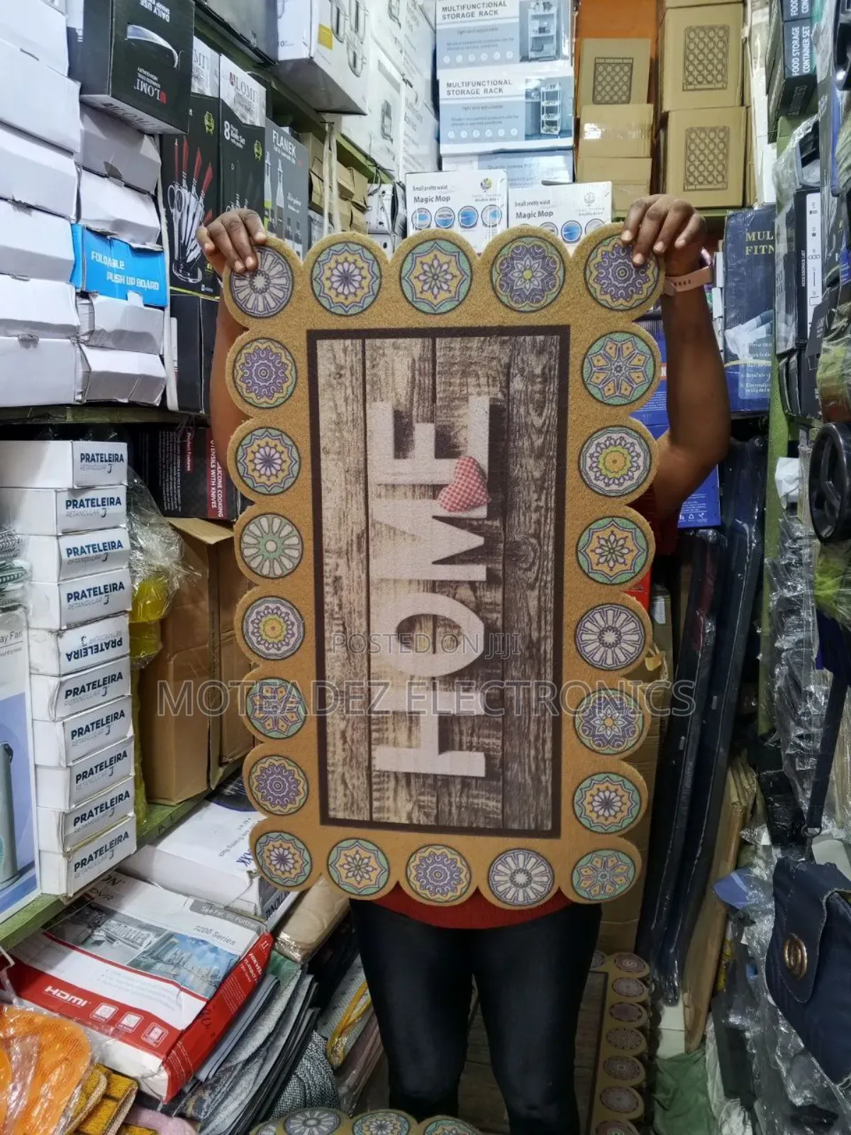 Classic High Quality Rubber Fluffy Door Mats