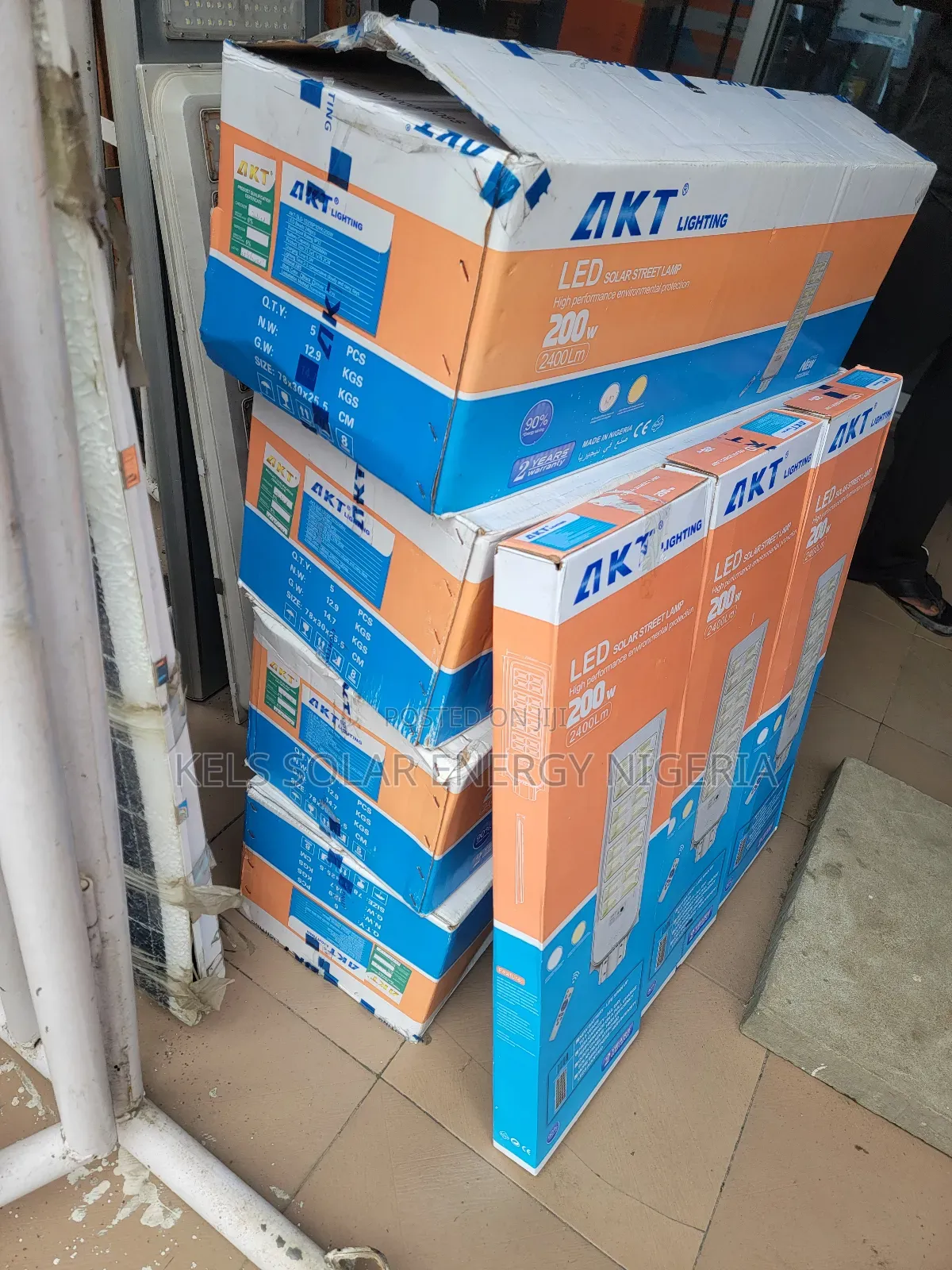 Akt Solar Street Lights 200watts