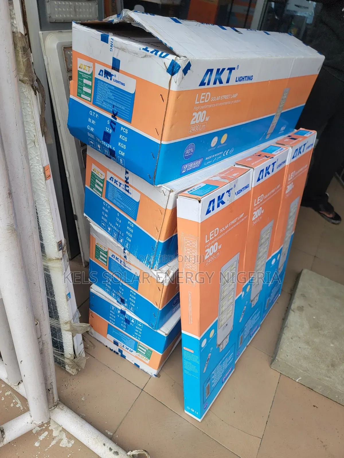 Akt Solar Street Lights 200watts