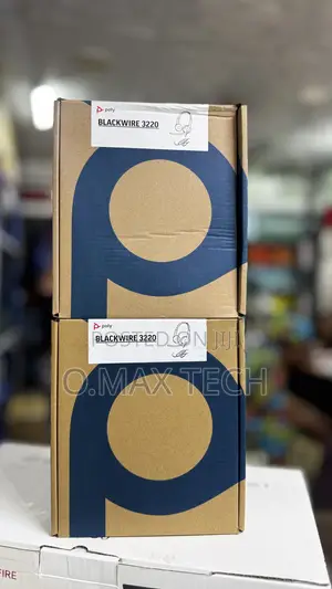 Plantronics - Blackwire 3220 - Wired Dual-ear Headset With Boom Mic