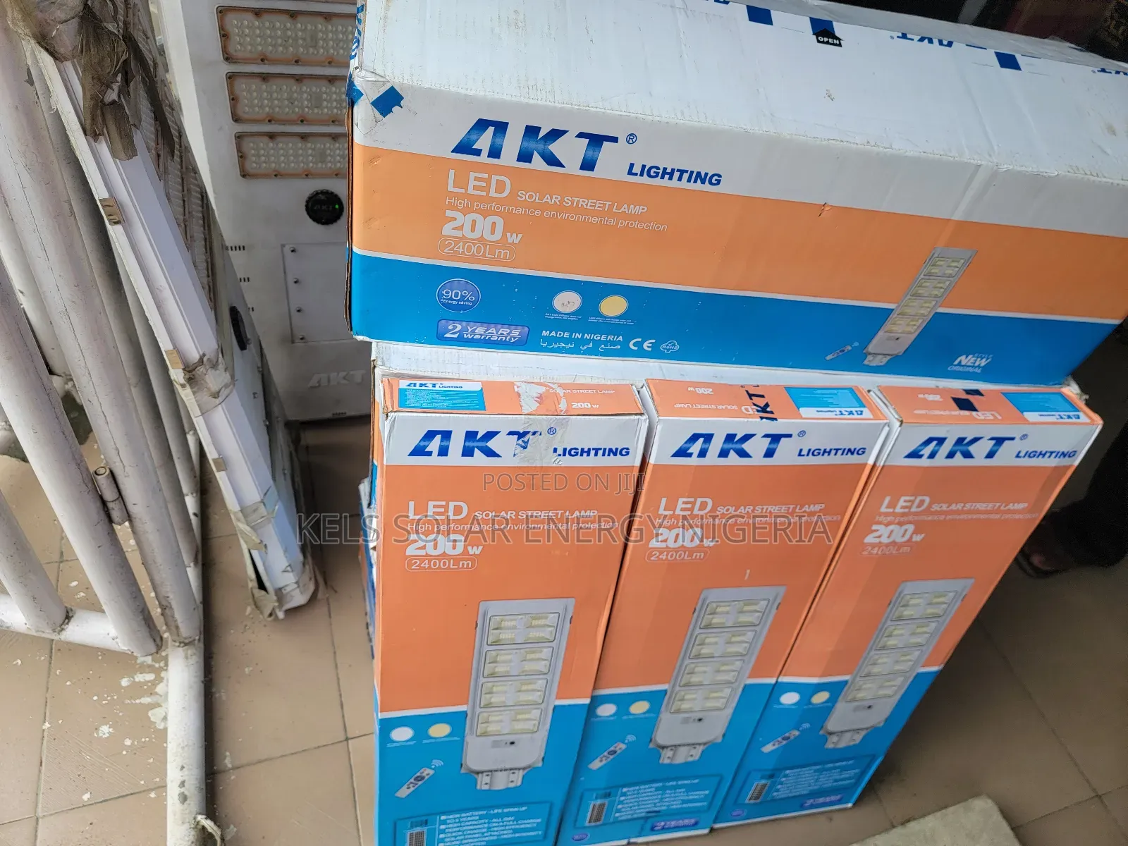 Akt Solar Street Lights 200watts