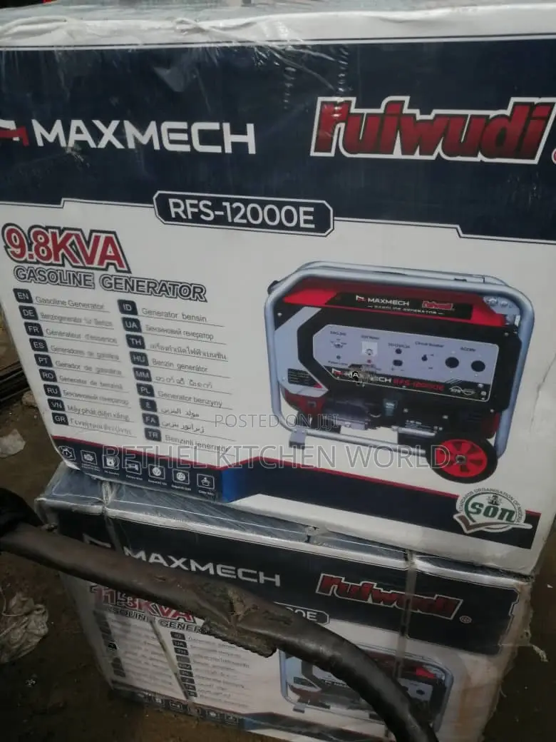 Maxmech 9.8kva Generator