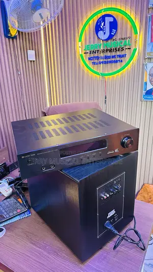 Digital Audio Video  Amplifiers With Active Subwoofer