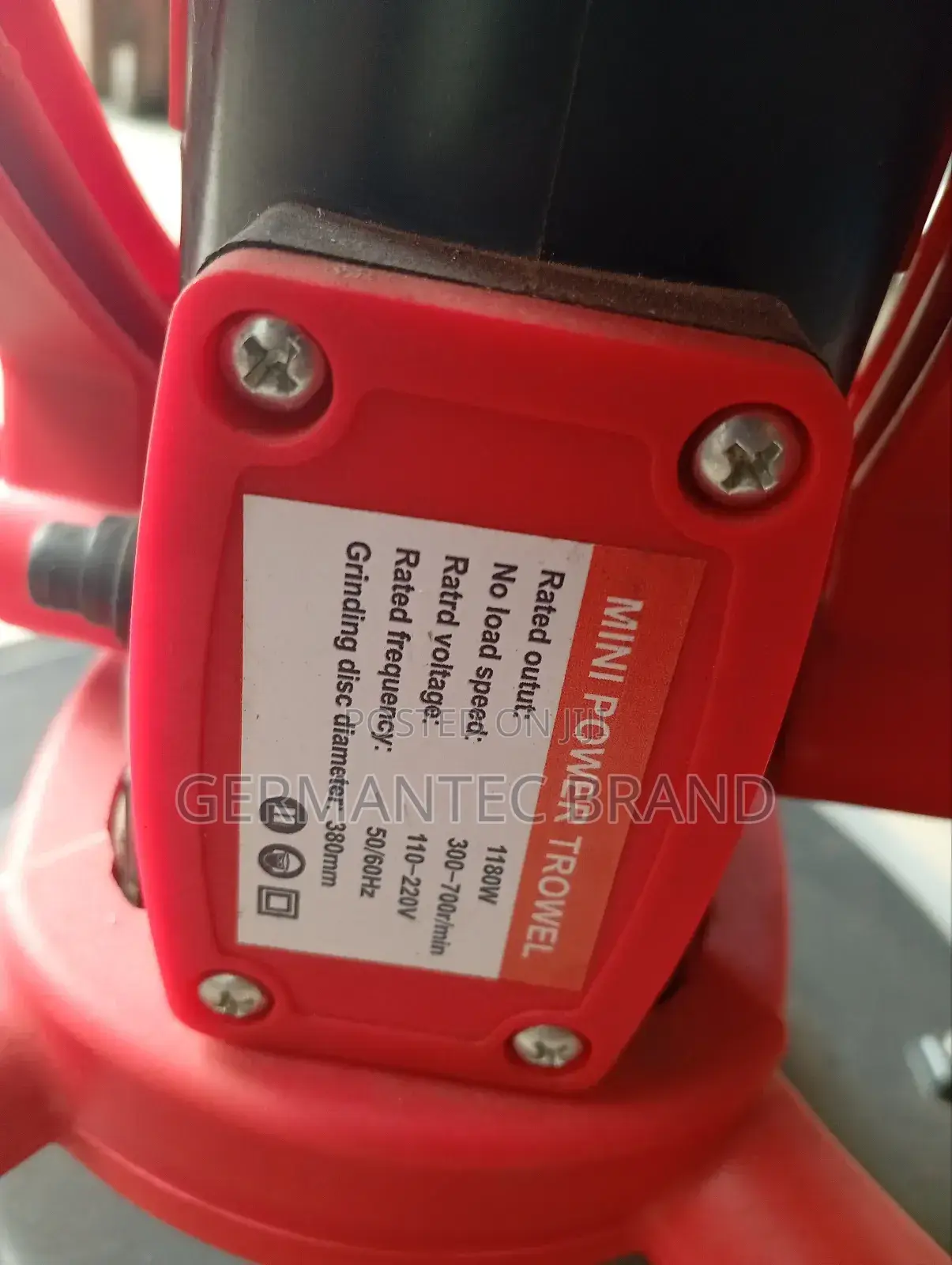 Mini Power Trowel