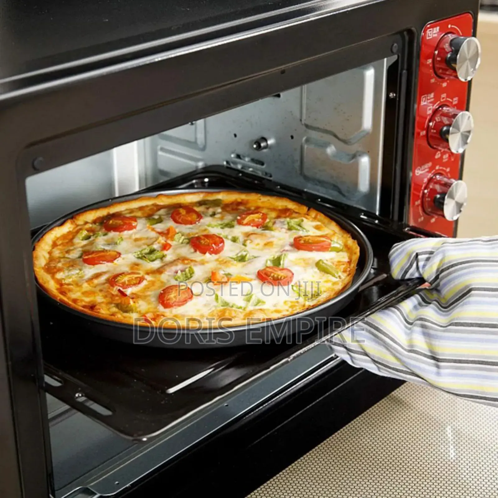 Nonstick Carbon Steel 3in1 Pizza Pan.