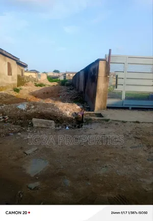 Half Plot at Off Oriola, Alapere, Ketu. Price 40 Million