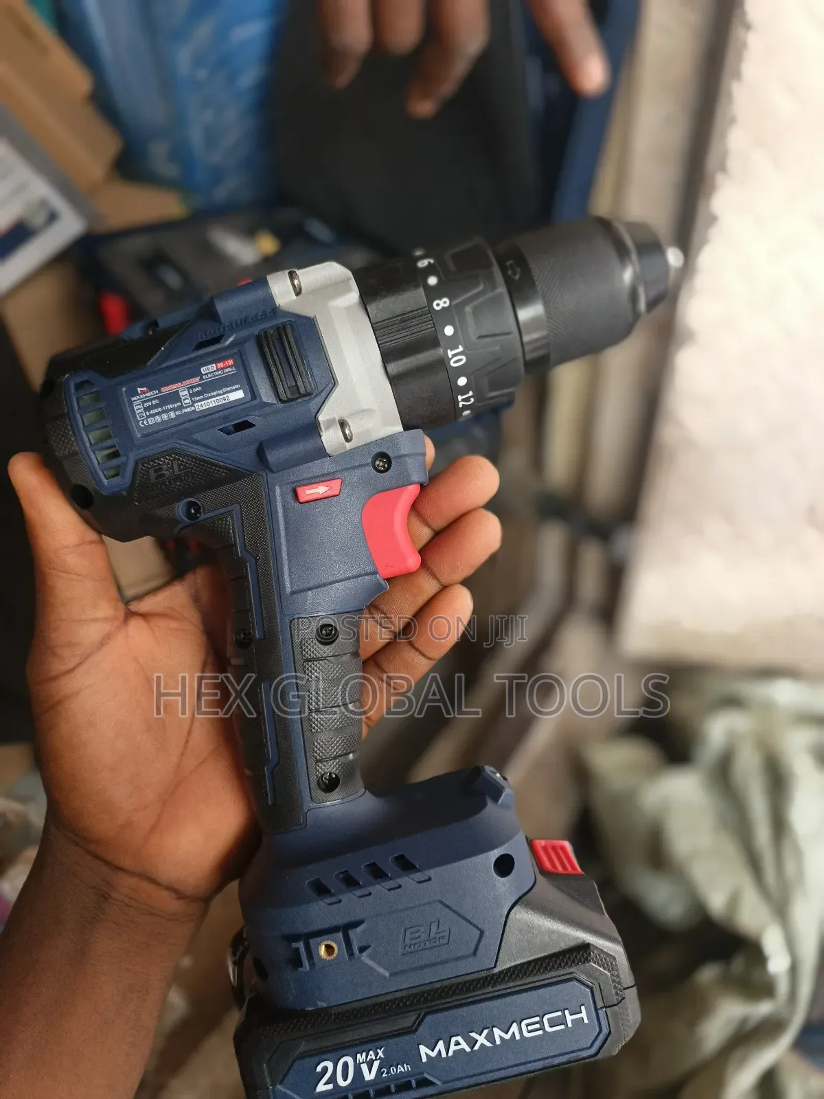 20volt 13mm Chulk Maxmech Drilling Machine