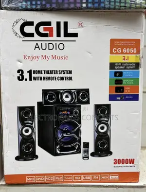 3.1 Home Theater System With Remote Control