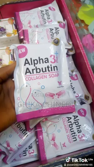 Alpha Arbutin Collagen Soap