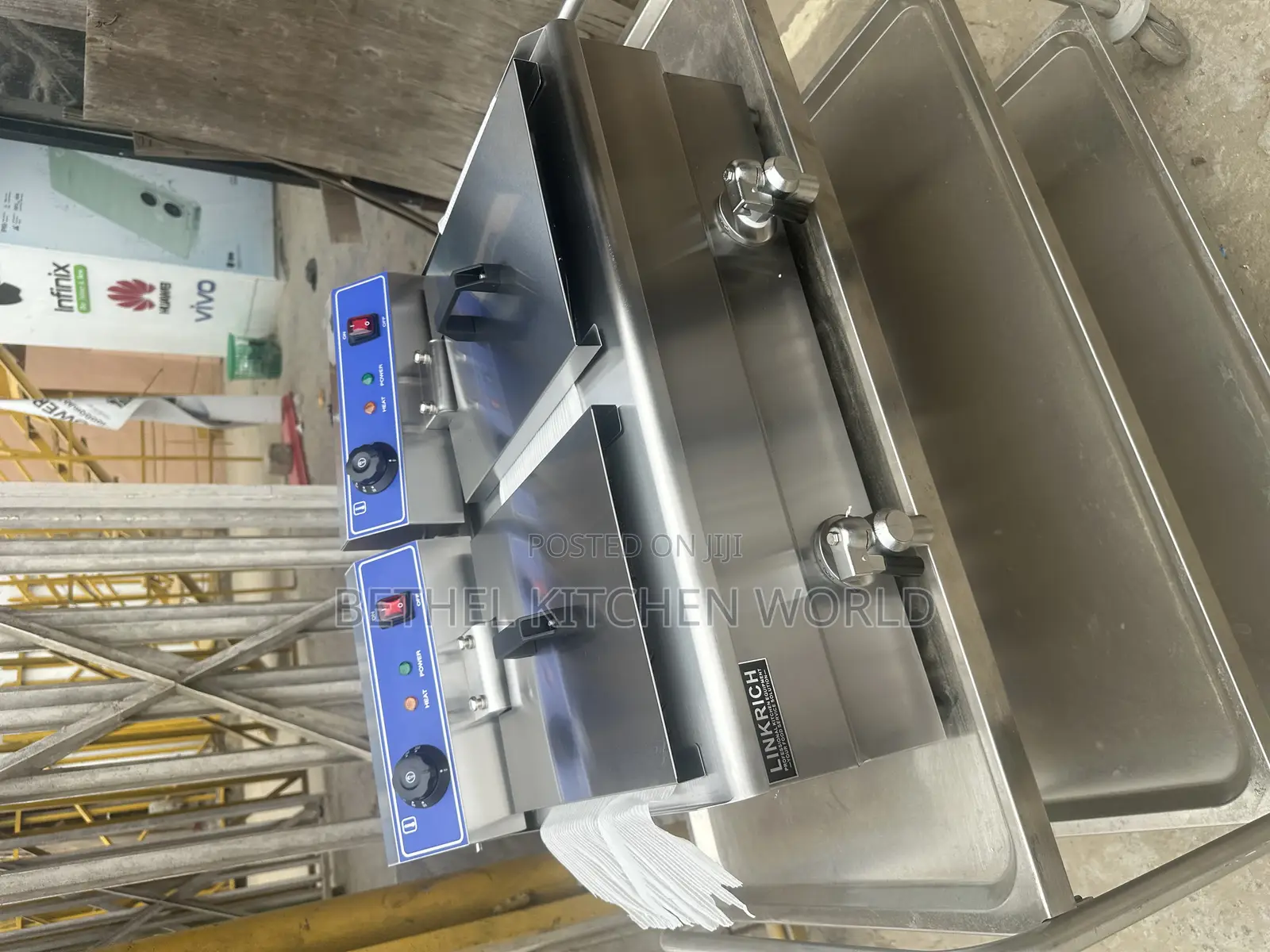 10/10 Liters Deep Fryer With Tap