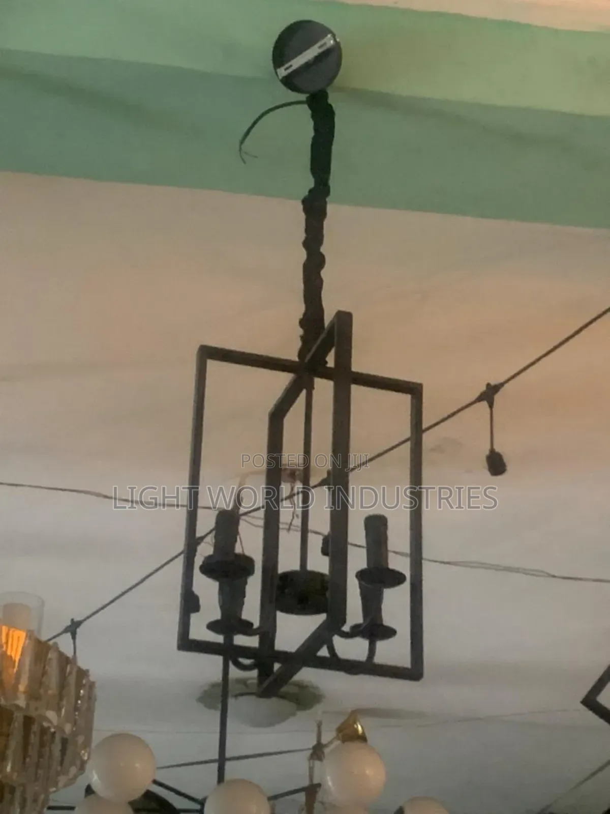 Durable 4 Bulb Drop Chandelier