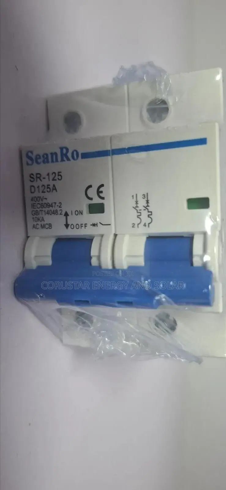 125a MCB 2pole Ac Breaker (Seanro)