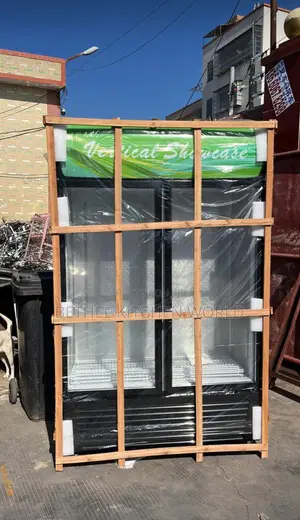 Vertical Double Door Showcase Chiller