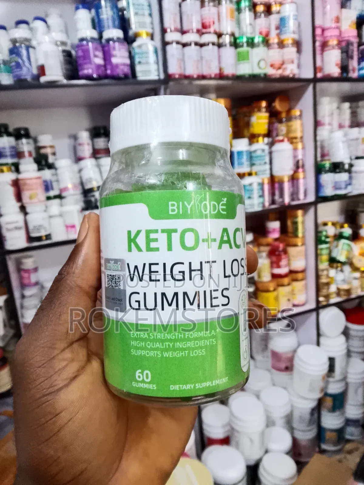 Biyode Keto + Acv Weight Loss Gummies