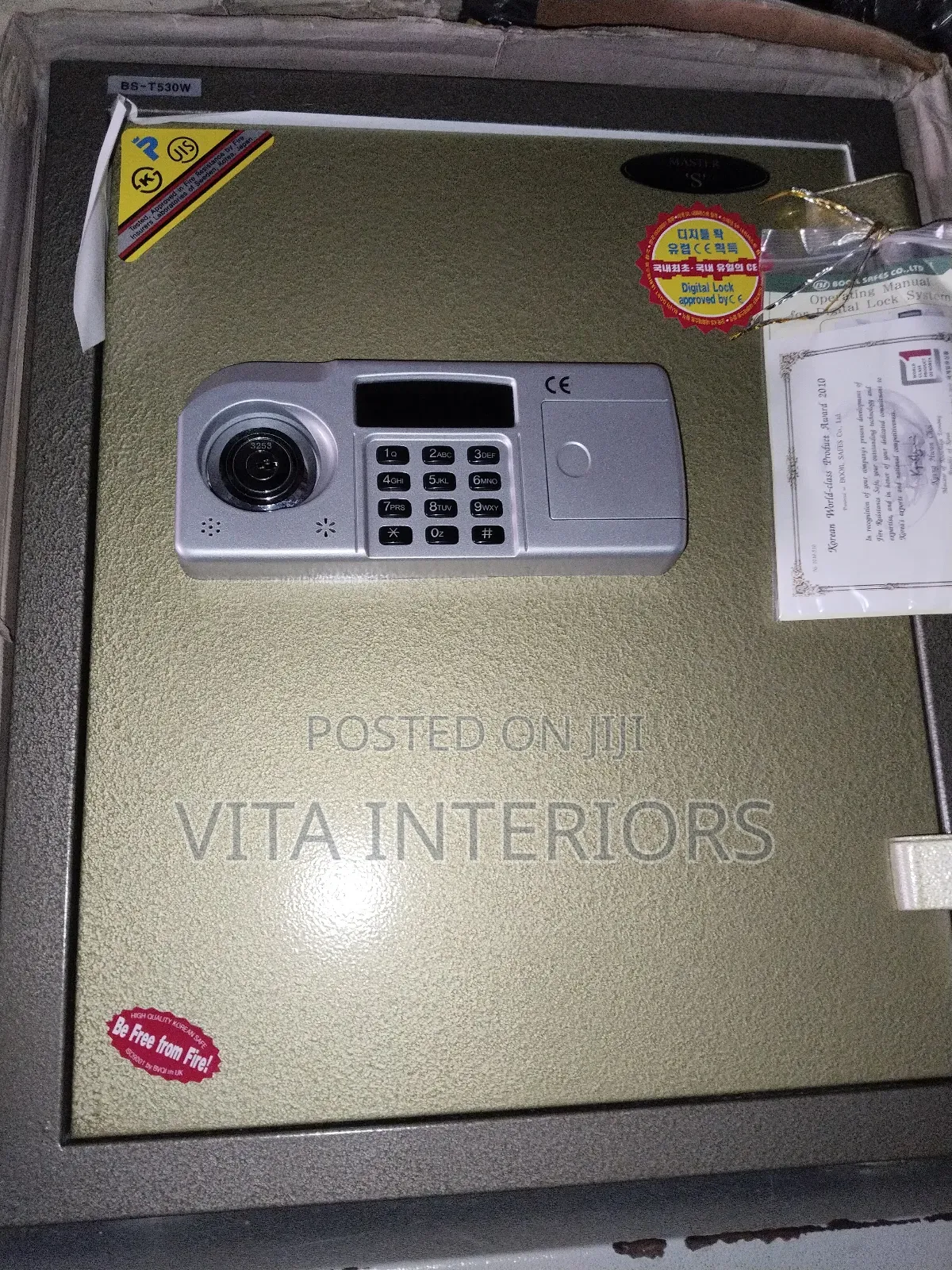 Code And Key Fire Proof
