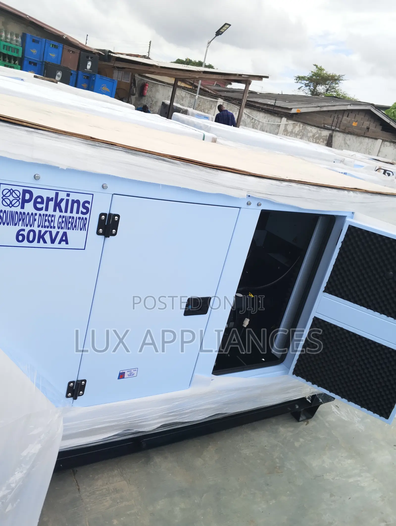 60kva Backup Power Perkins Generator