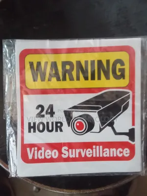 CCTV Camera Warning Signs