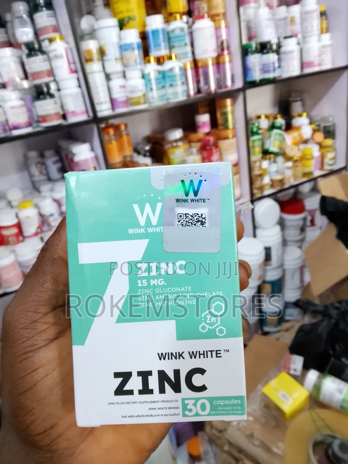 Wink White Zinc 15mg
