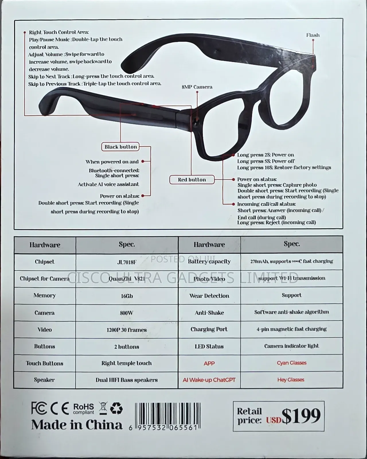 Ai Smart Glass