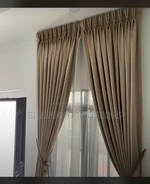 Beige Color of Turkish Curtains