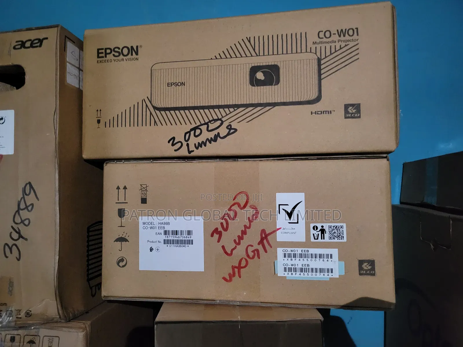 Epson Co-W01 Projector
