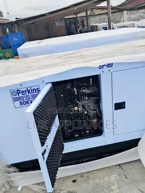 80kva Heavy Duty Perkins Power Open Type Diesel Generating Set