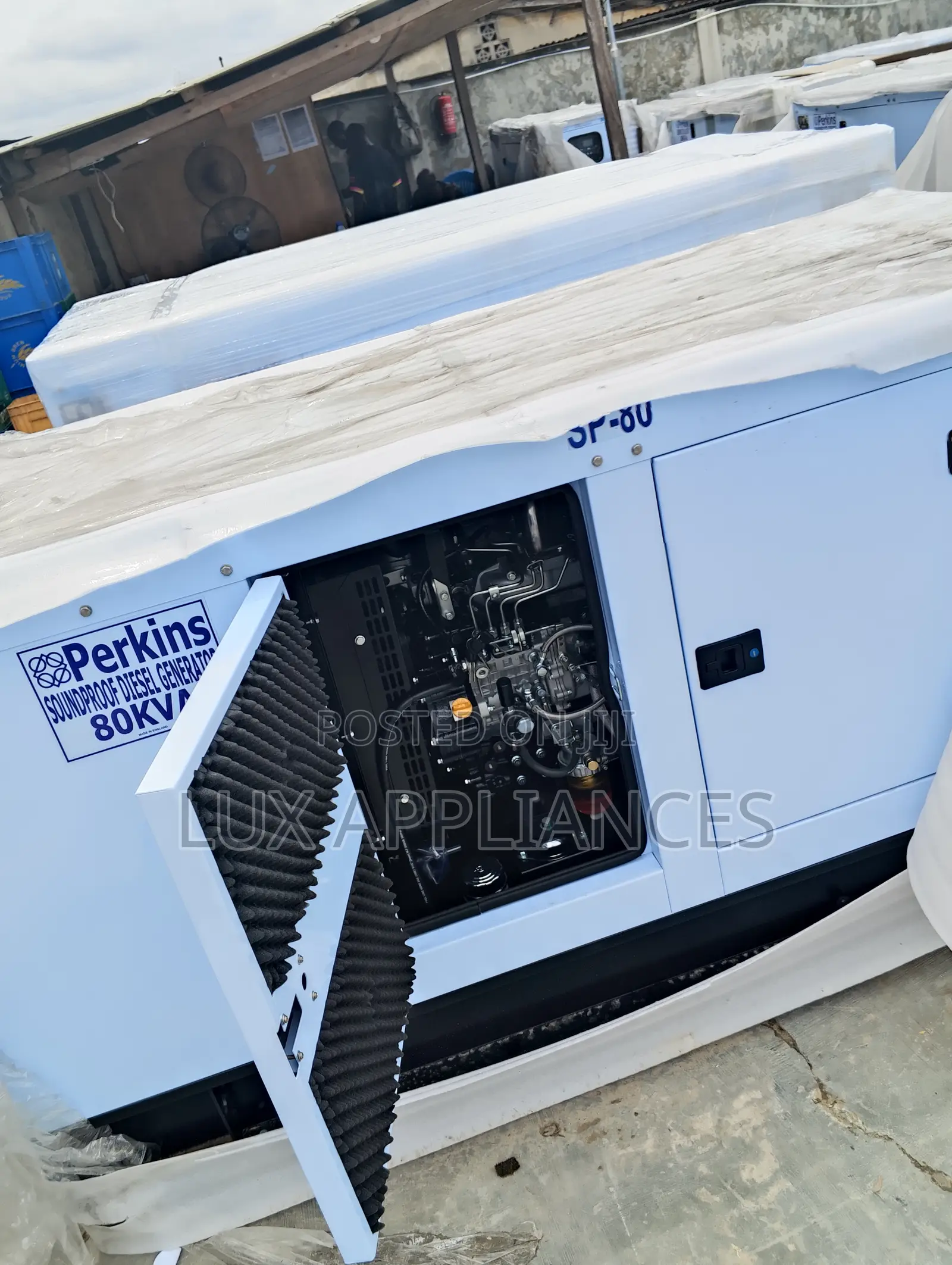 80kva Solid Build Perkins Power Open Type Diesel Generating Set