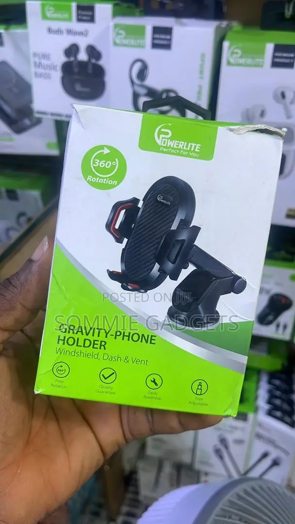Powerlite Gravity Phone Holder