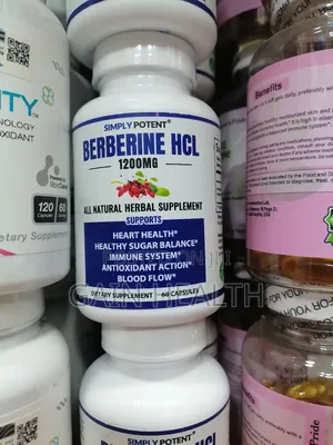 Simply Potent Berberine HCL 1200mg