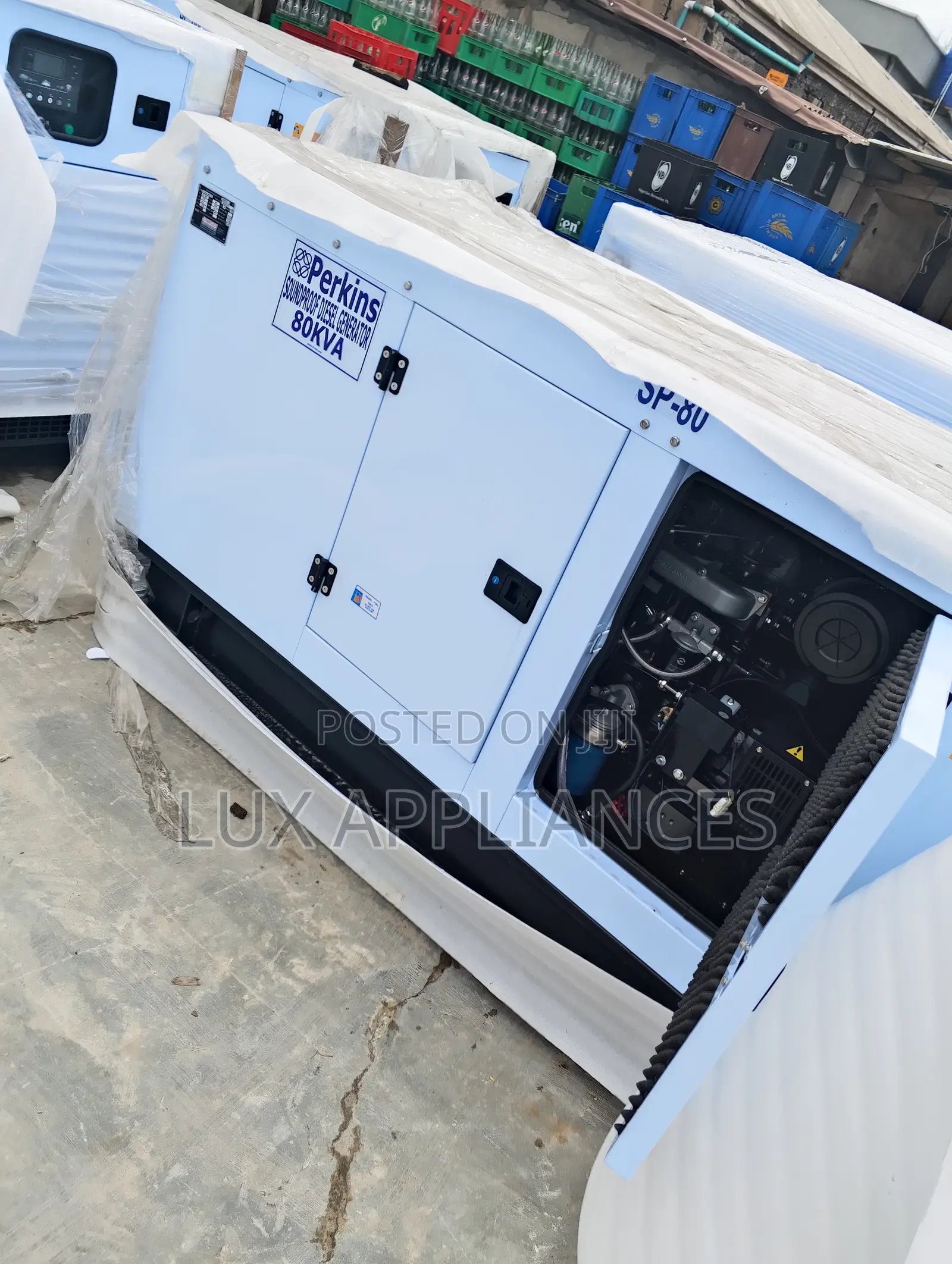 80kva Automatic Start Perkins Power Open Type Diesel Generating Set