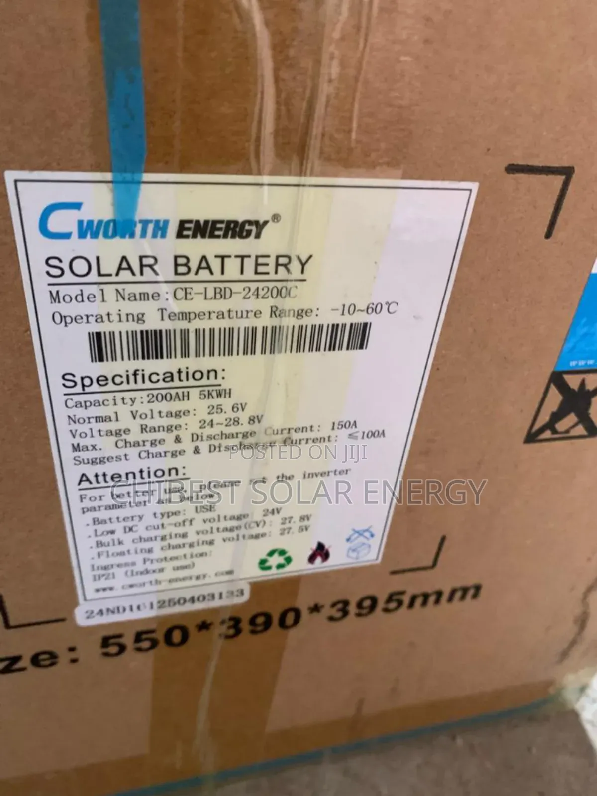 5kwh 24v Lithium Battery C Worth