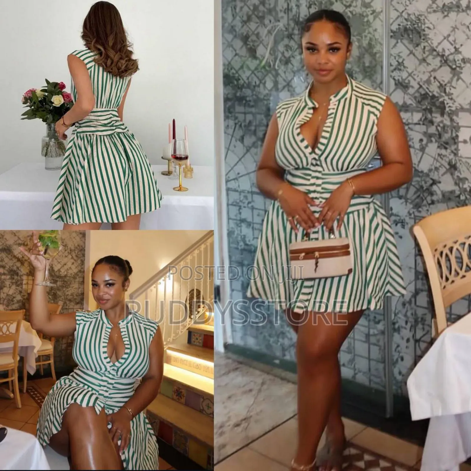 Sleeveless Shirt Dress | Chic Short Dress for Women