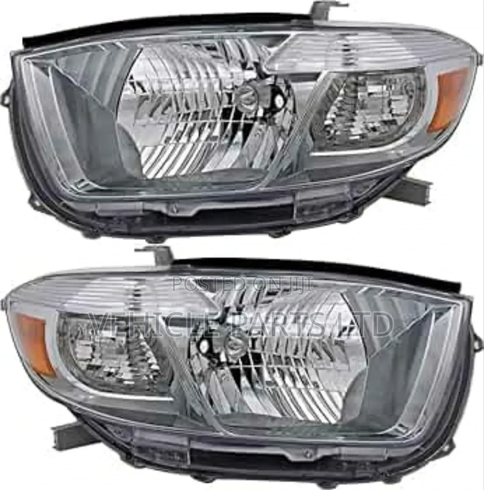 Headlights Toyota Highlander 2008-2010