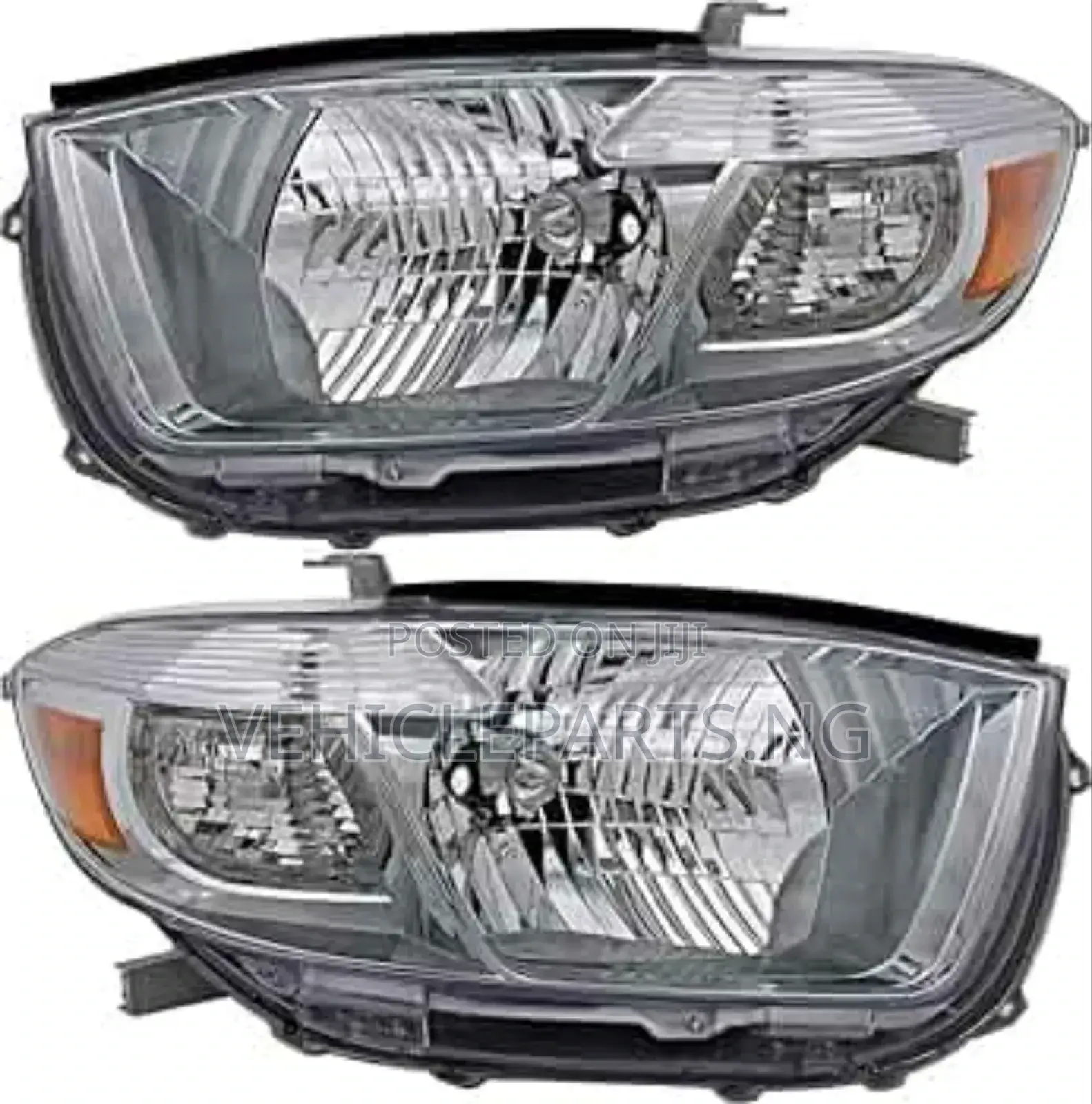 Headlights Toyota Highlander 2008-2010