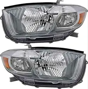 Headlights Toyota Highlander 2008-2010