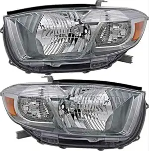 Headlights Toyota Highlander 2008-2010