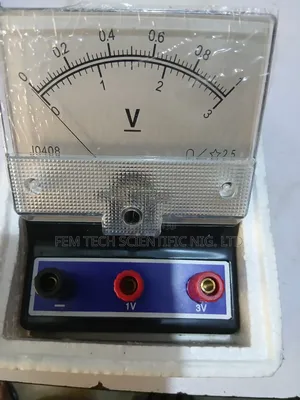 Voltmeter Laboratory Equipment