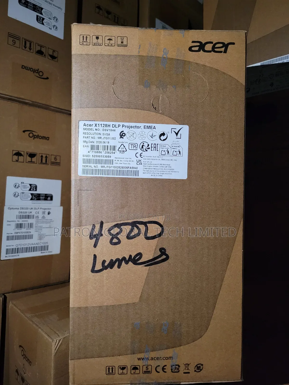 Epson Eb L210w 4500lumen Projector